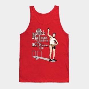 Mele Kalikimaka Cousin Eddie Diving Board Tank Top